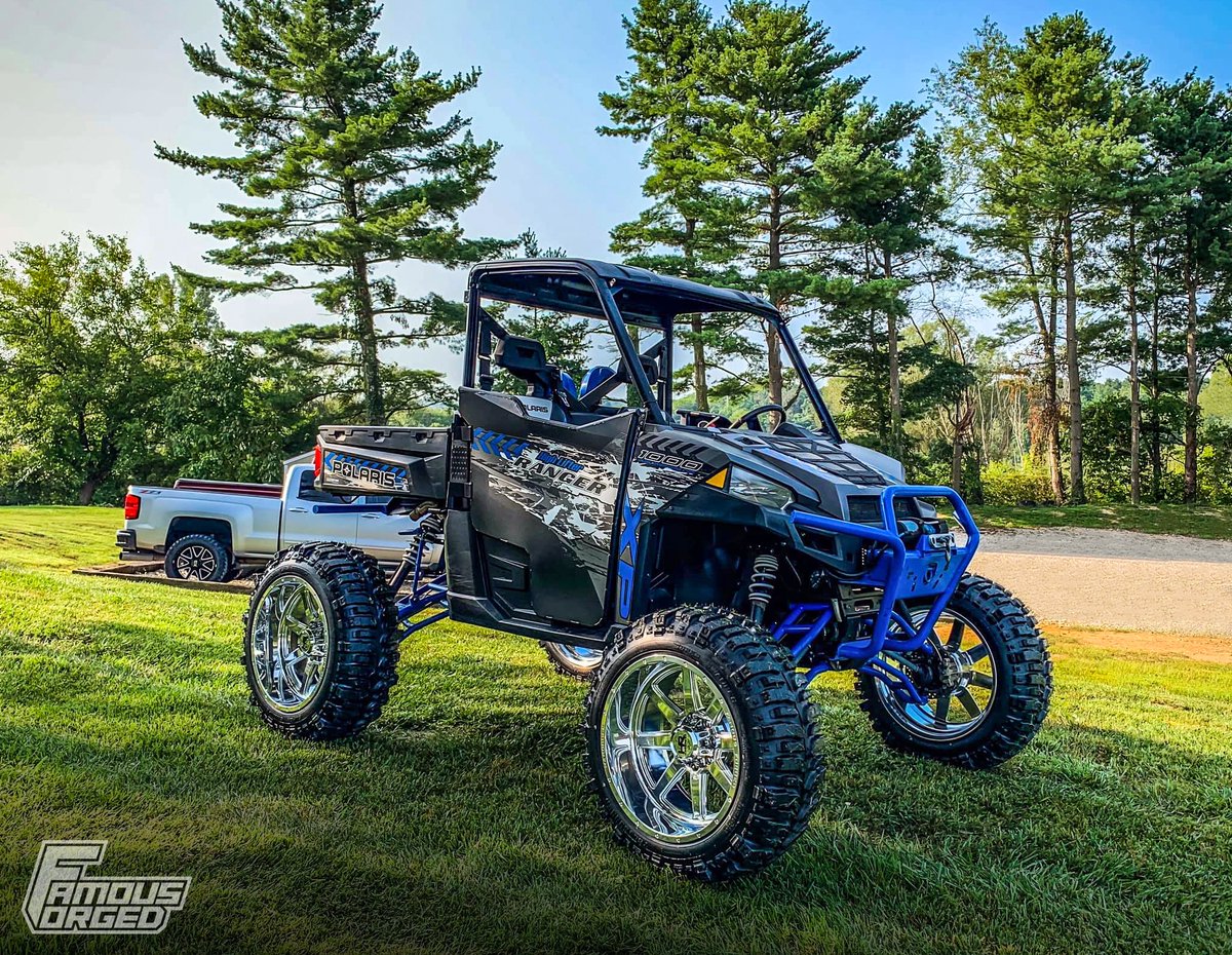 FamousForged's tweet photo. Polaris on 22x12 Polished H803s wrapped in Super Swampers done by @HayesMotosports!💪

#FamousForged #ForgedWheels #FamousForgedWheels #Forged #Wheels #22x12 #PolishedWheels #12Wides #SuperSwampers #Offroad #Polaris #HighLifterRanger #Trail #PolarisRanger #PolarisRzr #Offroading https://t.co/cQpkVwxuC6