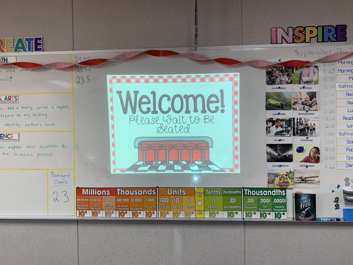 Ms_Scoggin's tweet photo. Room transformations look a little different now but we had so much fun at Decimal Diner today! 💛🍽❤️ https://t.co/FvFJftQY1S