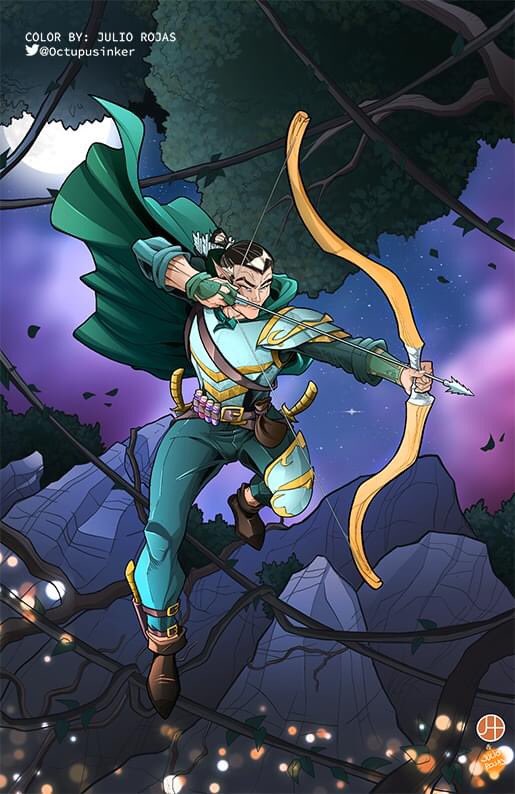 octupusinker's tweet photo. Art by: @Azzorox
Color by me!
This is U-Calo, a character of Dungeons n Dragon Character... can you see all about of this archer in https://t.co/AXVYK7UTro
#color #dungeonsanddragons #octupusinker #practicecolor #elf #archery #elf #elfnight https://t.co/T0g3ZQFala
