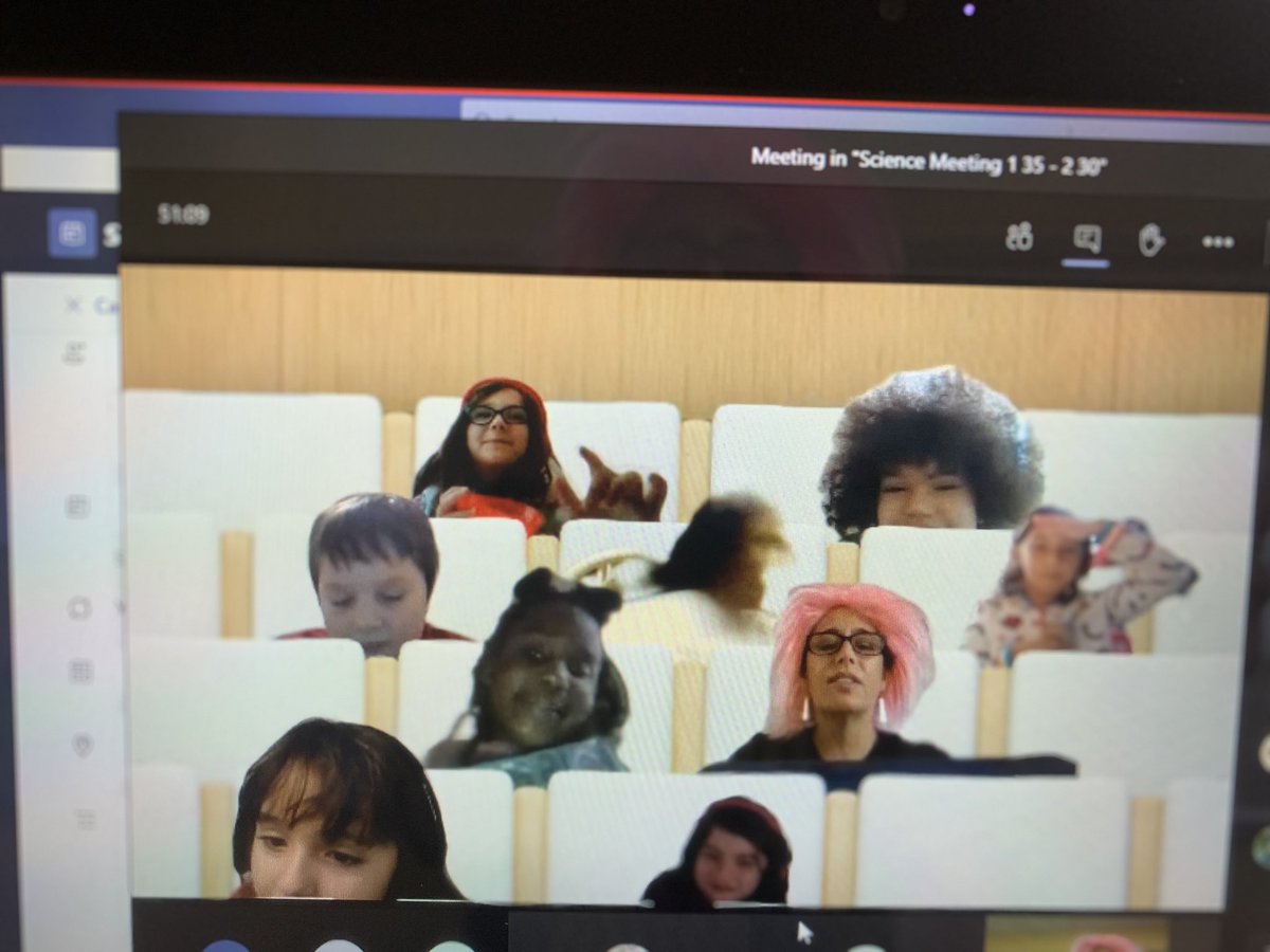 heatherjsmyth's tweet photo. #rockyourschool2020 and I shocked my live stream class dressed like a Rockstar with pink hair and tattoos π What a fun day doing a @classcraftgame Quest and themed activities standards aligned @OsceolaElem #AwesomeOsceola @lynn_bruner @ziggymcboing @AcademicAnnVCS #vcstlap https://t.co/tA1f9Xw3vg