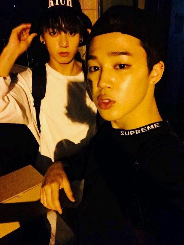 jikook selcas but as you scroll they grow — a thread
