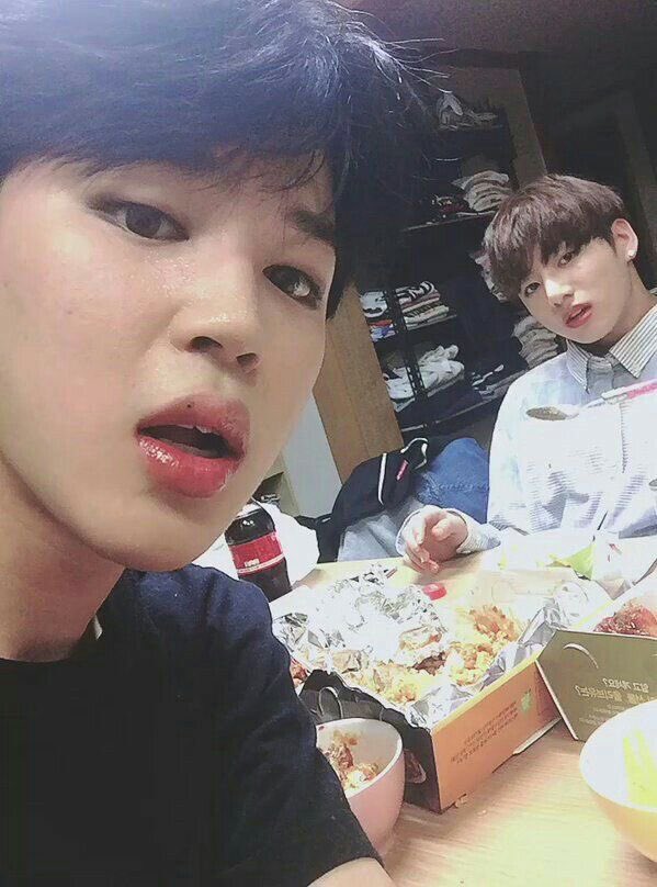 jikook selcas but as you scroll they grow — a thread