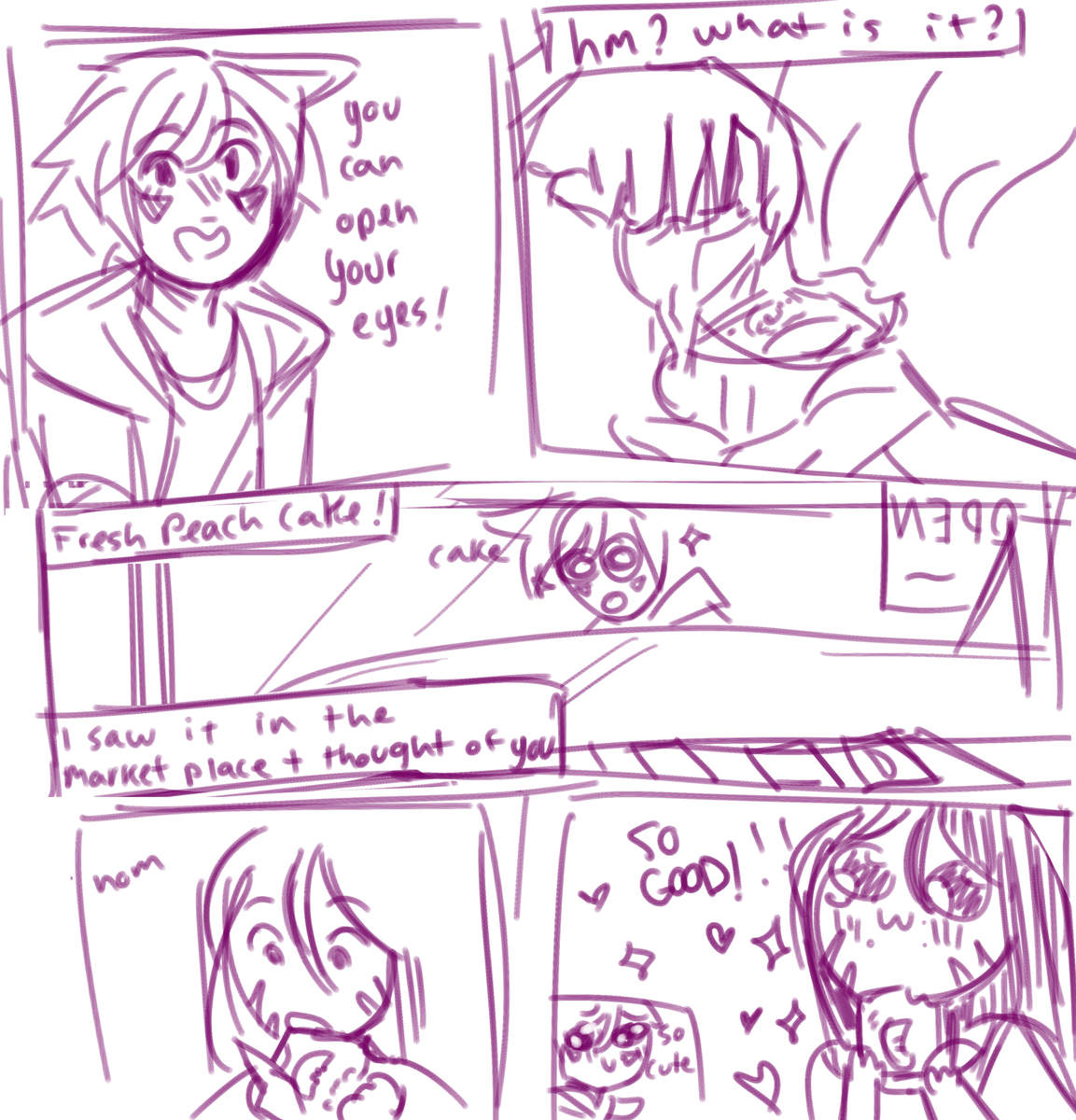 They are living in my head rent free, here is tiny comic #Ezreal #Kaisa #Artoflegends