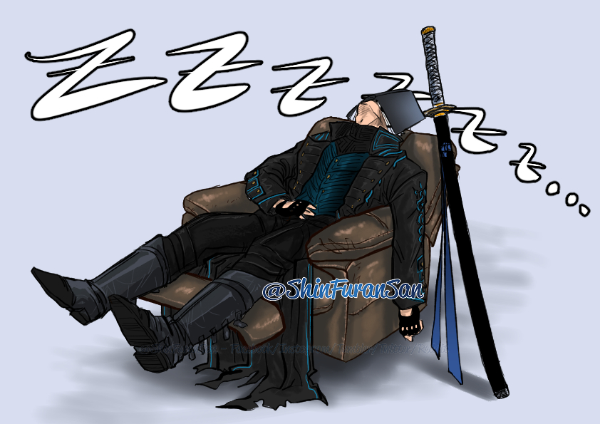 X 上的Hyde：「>Vergil's plastic chair See this is what you call a true gamer」 /  X