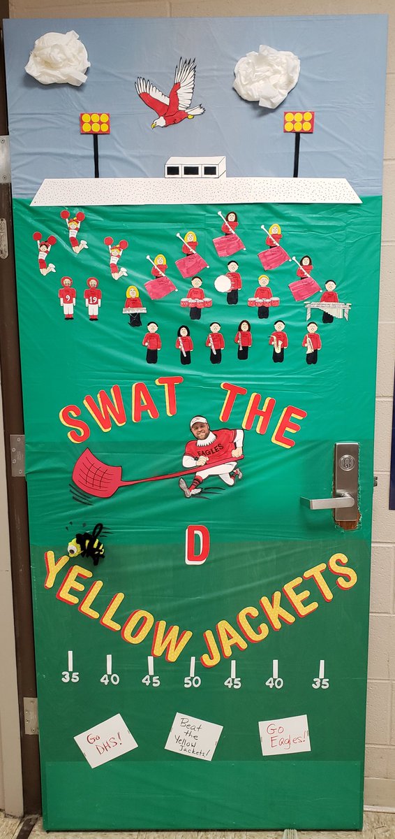 LisaAmburn's tweet photo. Homecoming week - Go Eagles! #DHS https://t.co/WUDRhS9x2P