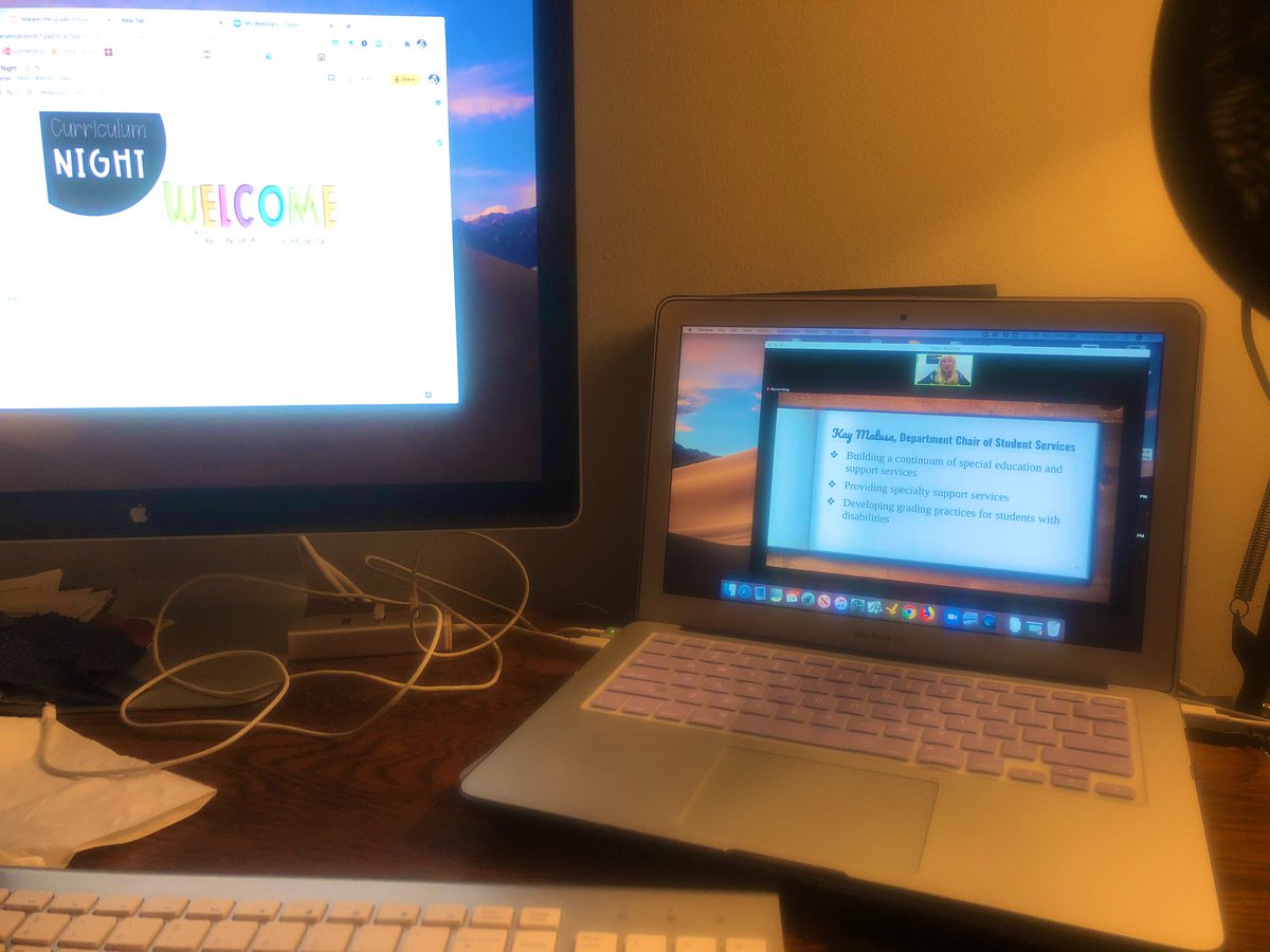 MrsAShearer's tweet photo. Getting ready for #CurriculumNight #pennoyerpride https://t.co/0ouZcYe3Uz