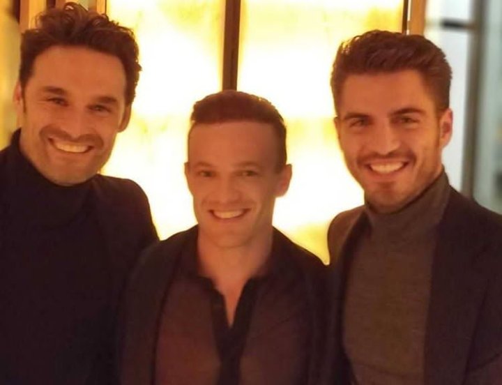 IvanSanchezArg's tweet photo. Linda imagen de #IvánSánchez #AlbertoEscobar #MaxiIglesias 😍😃😉 https://t.co/RGGNl41p7r