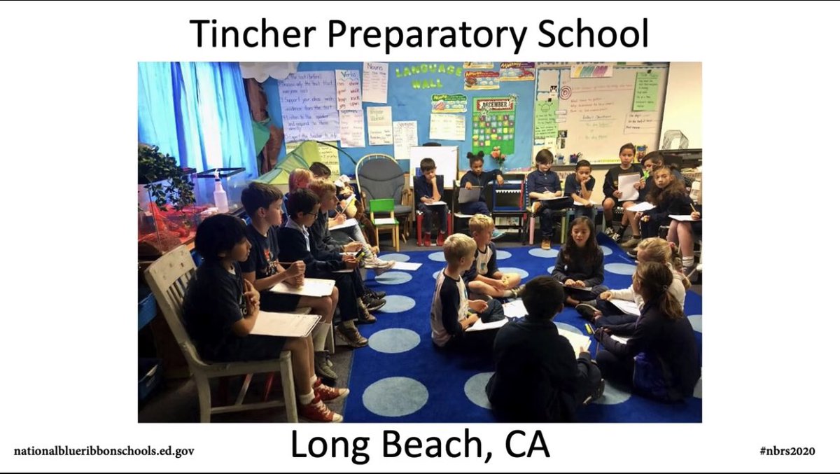 vovothao's tweet photo. So proud to be a part of the Tincher Family. 🐯 National Blue Ribbon School 2020 #tincherpide https://t.co/0yOElBnixj
