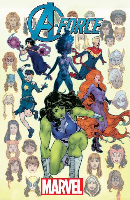 centralmarvete's tweet photo. TOP MELHORES EQUIPES DA MARVEL #TOPCM
7º. A-Force (803 votos) https://t.co/MyLjNp38ik