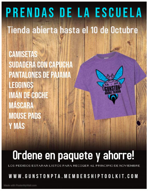Ya puede hacer sus pedidos, les adjunto el link gunstonpta.membershiptoolkit.com/packet/15595381