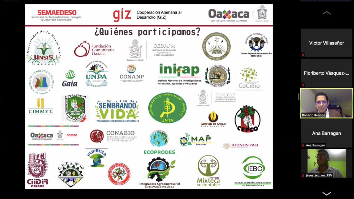 Ambiente_GobOax's tweet photo. En el marco de la cooperación con @GIZMEXICO, el @GobOax mediante @Sedapa_GobOax y #SEMAEDESO iniciaron el taller de priorización de problemas relacionados con el uso sustentable de la biodiversidad en la producción agropecuaria, forestal, acuícola y pesquera en #Oaxaca. https://t.co/LOCRncElIa