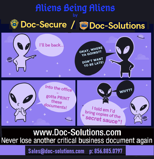 DocSolutions_'s tweet image. Don&apos;t let this happen to your business... 
Insider Threat exist everywhere and you never know when your confidential documents ~ Leave the building!  
Check out Doc-Secure!   #DocumentSecurity @DocSolutions_  #Printing  #insiderthreat