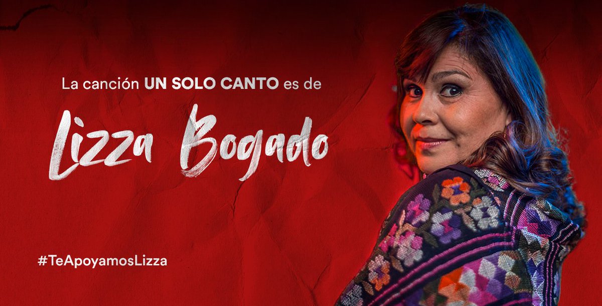 Como creador de obras, creo que los derechos del autor deben ser respetados. Doy mi apoyo a <a href="/lizzabogado/">Lizza Bogado</a>. ¡La canción UN SOLO CANTO es de Lizza Bogado!