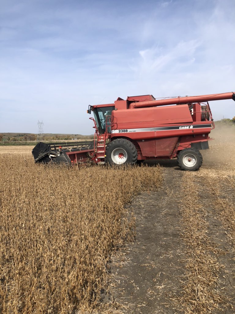 StablerJon's tweet photo. And we are off! #Plot20 starting by Valley City! Finally getting some data coming in for our producers @ChsAg with help from partners @CHSAgronomy @ATPNutritionLtd https://t.co/6AkUy9OnBK