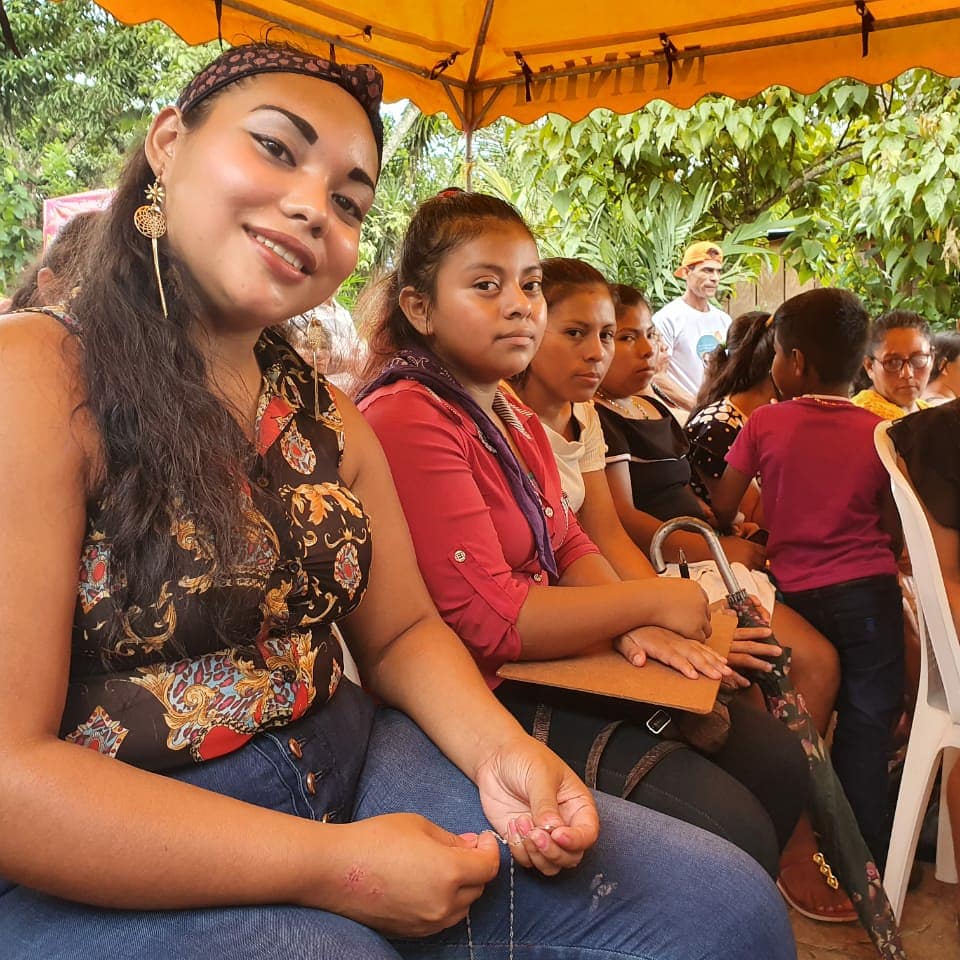 MINIMNicaragua's tweet photo. Ministerio de la Mujer realiza  la segunda Feria Comunitaria  "Mujeres por la Vida" #OrgulloPatrio con familias de la comunidad indígena Slilmalila y mujeres productoras, emprendedoras y brigadistas de salud, en El Tuma, La Dalia,  Matagalpa.  🙋🏽🤰🏽👩🏽‍🦳
#2021PatriaBenditaYLibre https://t.co/onnJEEdoHZ