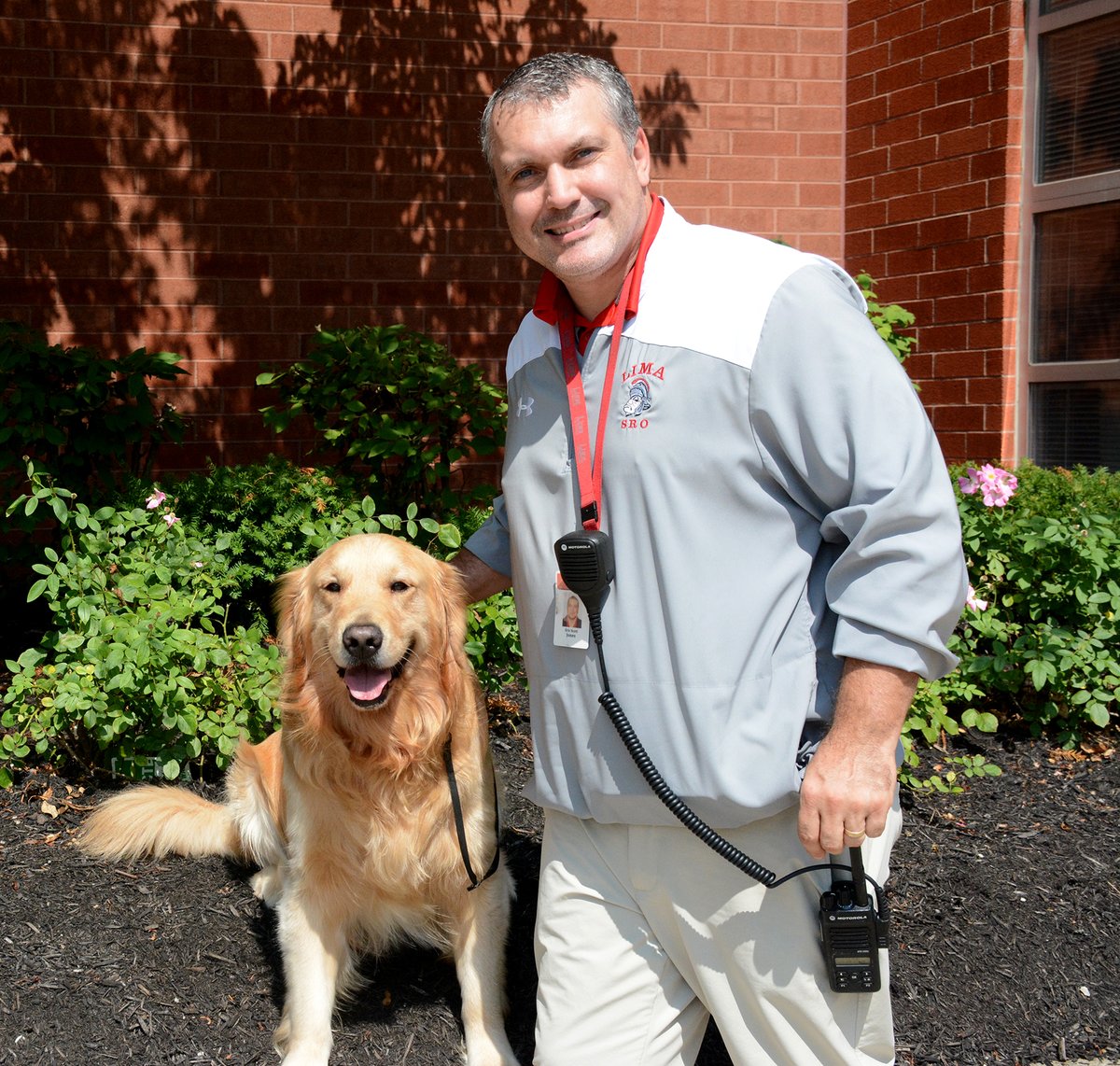 LimaCitySchools's tweet photo. Lima Senior School Resource Officer Scott Jones and K9 Mac honored with the 2020 School Safety Award today from the Lima-Allen County Regional Planning Commission. 
Congrats - Definitely well deserved! https://t.co/FXSp0r77Q3