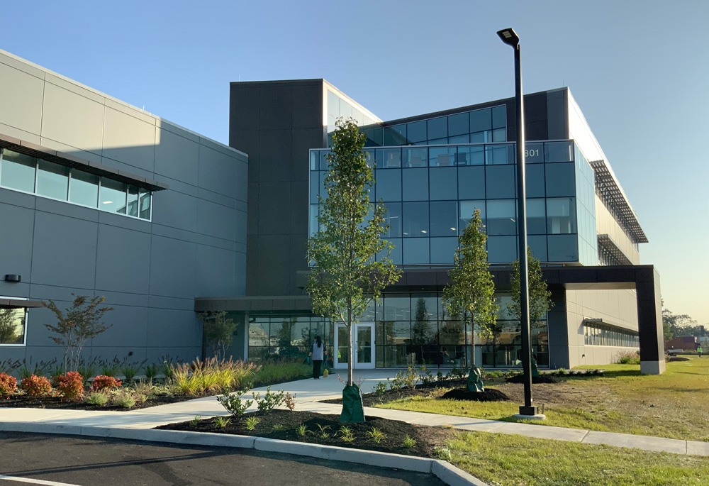 GREYHAWK_'s tweet photo. The @ResinTech complex in Camden, NJ, nears completion. GREYHAWK provided Ownerโs Rep & Commissioning services for 2 new buildings by @ewingcole. The $138.8 mil complex is the first new resin manufacturing plant constructed in the US in over 3 decades. #HAWKsLead #FinishStrong https://t.co/BpBy4u2nEQ