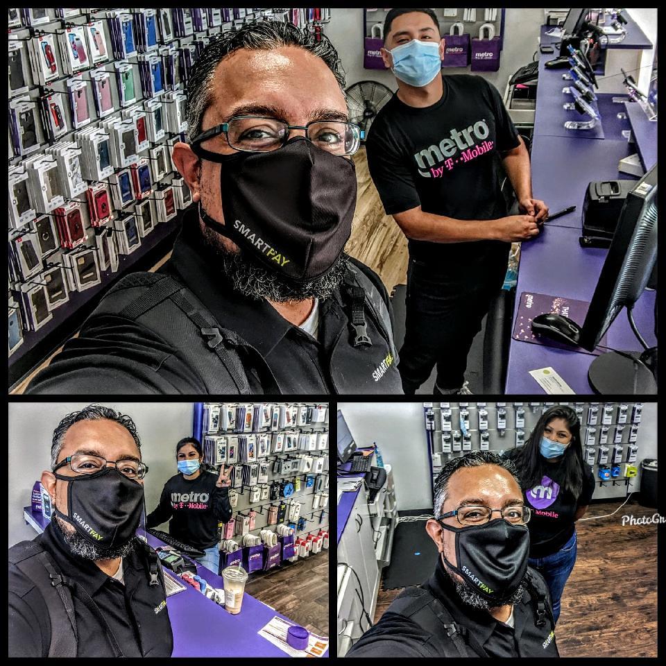 Spread SmartPay, Not COVID! Another great day in the field sharing those SmartPay Way! #smartpayallday #metrobytmobile #mbtm