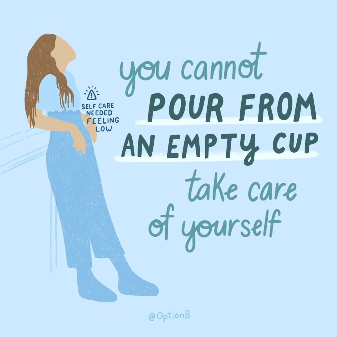 Reminder: SELF-CARE !!! #scchat
