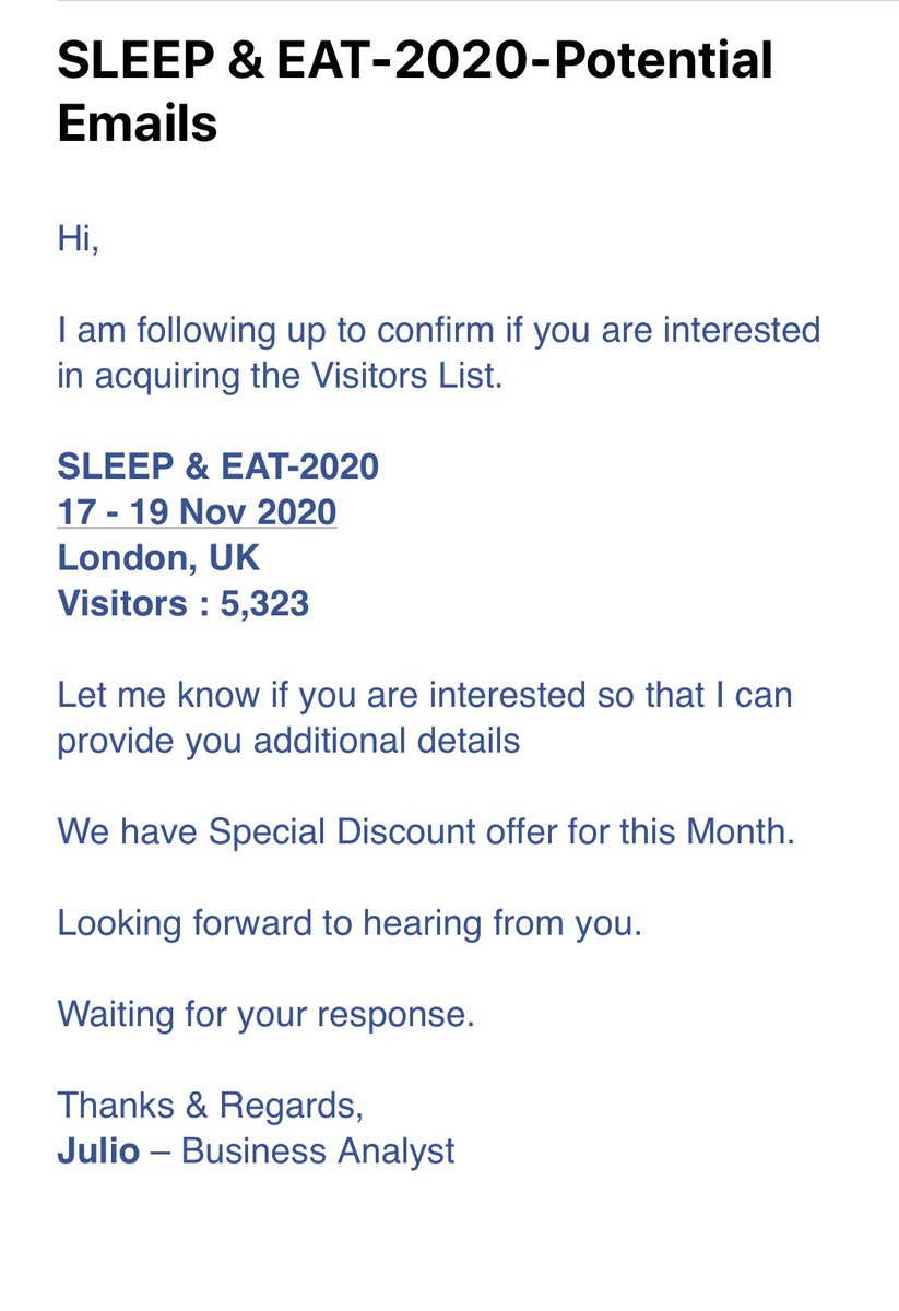 Is anyone else getting two of these emails a week? 🤷🏻‍♂️🤷🏻‍♂️🤷🏻‍♂️