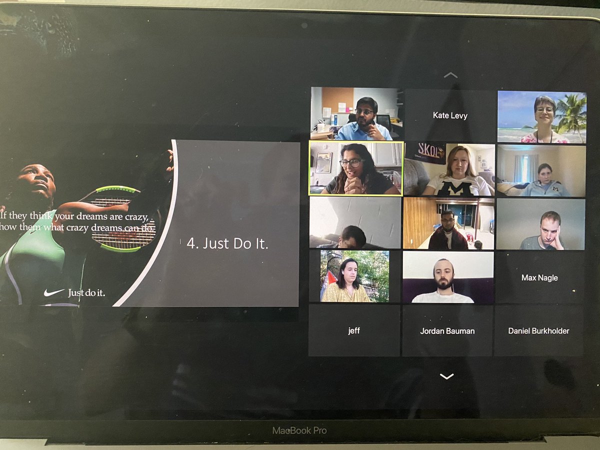 Inspiring talk by <a href="/Payal_Patel/">Payal K. Patel</a> for our PGY2 residents at their annual retreat. Keys to success for tackling your resident research project. @UM_IntMedCMRs <a href="/UMichMedPeds/">UMich Med Peds</a>