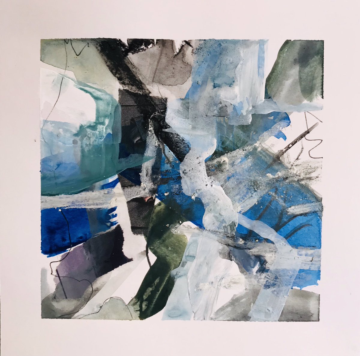 LisaJayneIrvine's tweet photo. Day 2: Allowing the day to unfold as it may. Taking things one small step at a time & being #mindful. Putting self care in front of all else during a time when there are so much expectation.
#the2020project #100dayproject #selfcare #wellbeing #abstract #artistslife #inthestudio https://t.co/x62MAmoJ3t