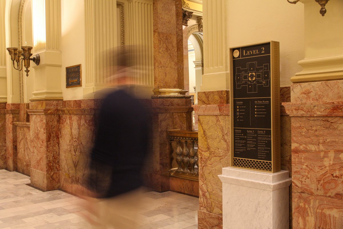 ArtHouse Design recently completed Phase 1 of a comprehensive signage and wayfinding effort for the Colorado State Capitol and <a href="/SEGD/">SEGD</a> did a lovely article about the process and the gorgeous end result: segd.org/design-diary-c…
#egd #wayfinding