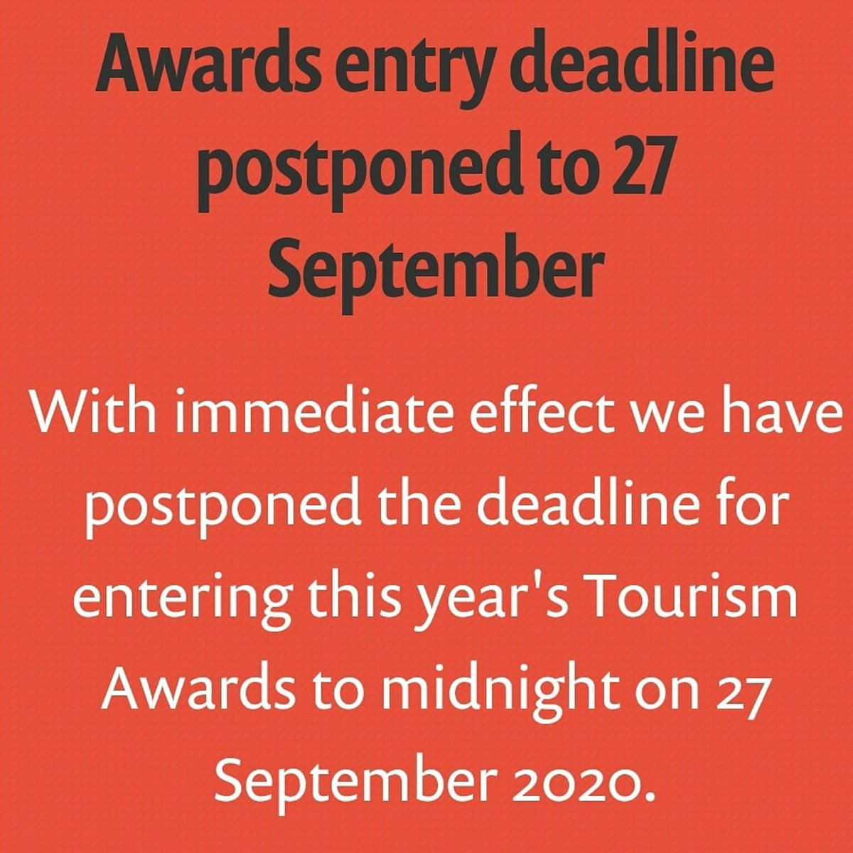 BBSTourismaward's tweet photo. Just 75 hours left to #Deadline for entering Tourism Awards - over 240 entries already in across SW  - are yours amongst them? https://t.co/CXB6YA0ikR