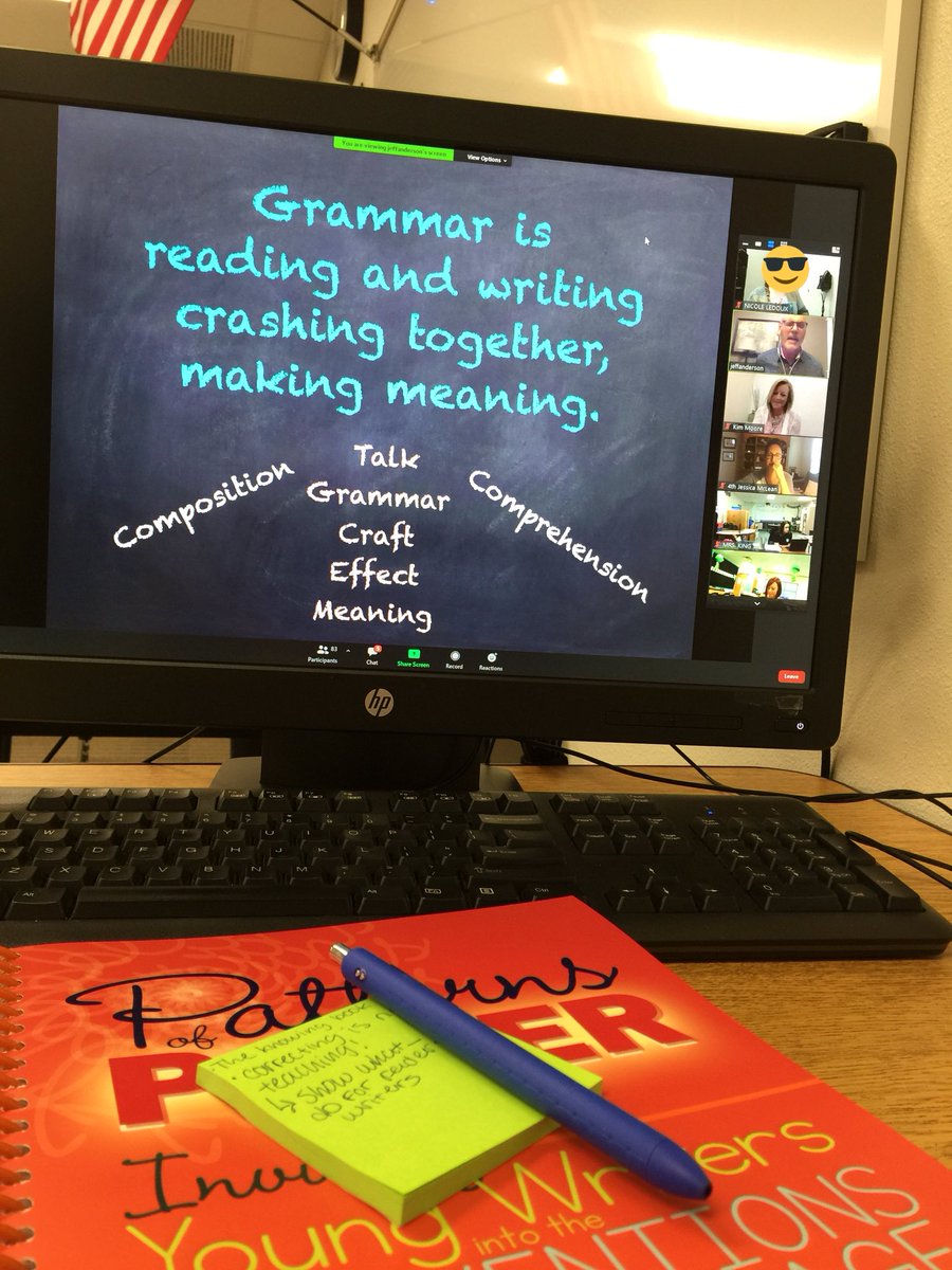 missledoux11's tweet photo. I had the opportunity to attend @writeguyjeff’s class on #PatternsOfPower very entertaining and informative! #FISDLiteracy https://t.co/Z1ubJdhu07