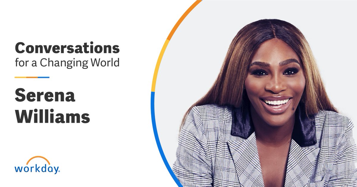 How can we step up to challenges and use this moment to create lasting change? Serena Williams, Tennis Champion, Entrepreneur, and Philanthropist, will share perspective during Conversations for a Changing World: wd.inc/34cafIT #wdayconversations