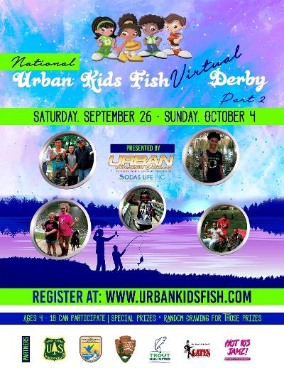 uaotv's tweet photo. Back by popular demand! We are having the Urban Kids Fish Virtual Derby Pt. 2 this Sat Sept 26 - Sun Oct 4. It's a great way to go out to fish with family at your favorite spot. To register and see rules go to https://t.co/Aqo3CiEzSu https://t.co/YGAvg6B7v6