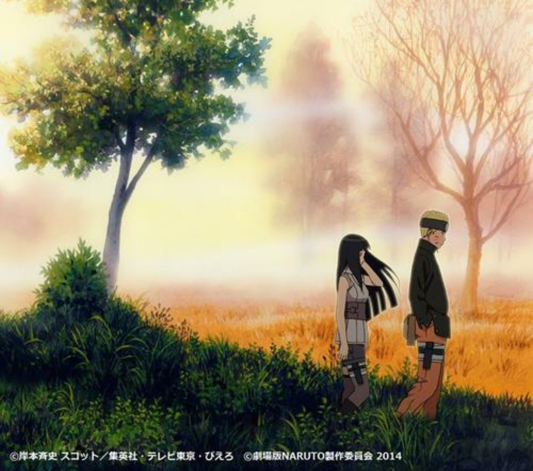 Promotional posters saying: "The blank period not covered in the original story unfolds in The Last. A story of the boy who was once a dropout, the hero, the last story of Uzumaki Naruto is, LOVE". All this was revealed before the premiere in theaters.