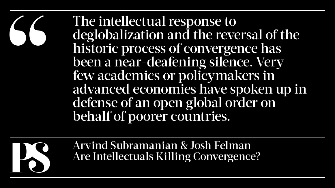 ProSyn's tweet photo. With nobody standing up for #globalization, export-dependent developing countries are being hung out to dry, write @arvindsubraman and Josh Felman. https://t.co/9wxrWtuuDx https://t.co/UvuSDUVTnr