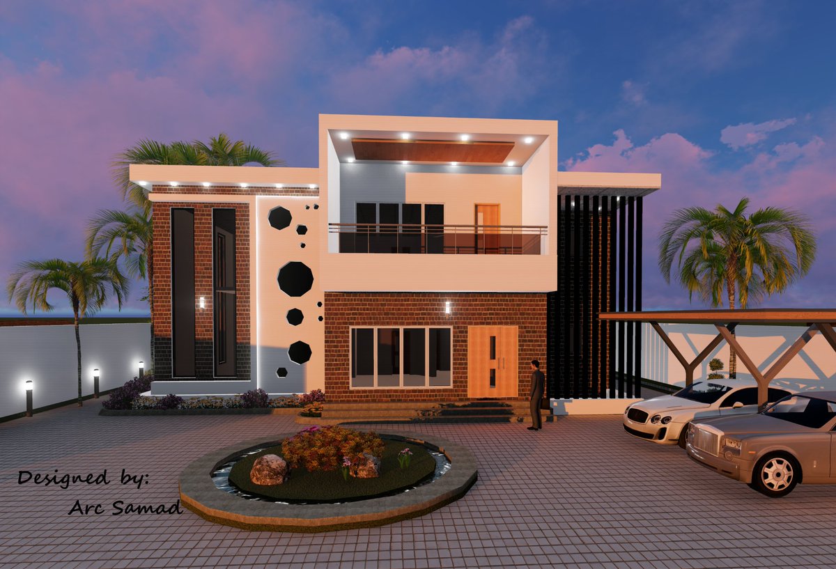 Abdulsamad_Bm's tweet photo. A contemporary housing design added to the portfolio🏡

Your retweets are highly appreciated.

Thank you🙌🤝 https://t.co/p6oAVBnn2m