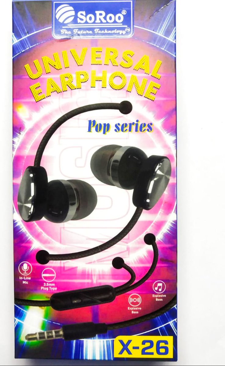 SagoonR's tweet photo. Item Name: Soroo X26 Handsfree
Price: ₹180
Place your order here https://t.co/0wBXFVud8W. Feel free to call us on +91-8787282871 if you need any help with ordering online. Thank you. https://t.co/XBTUrzvJ94