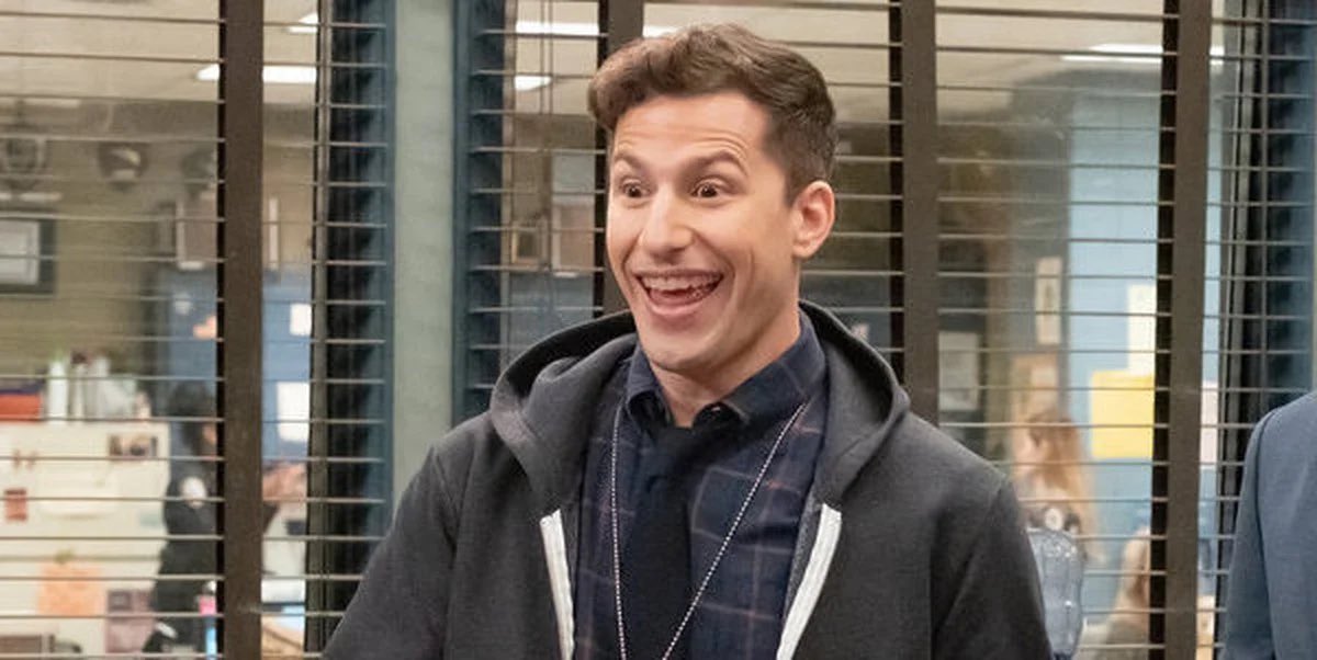 Andy Sambergbrooklyn nine nine and parks and recreation Jake Peralta and Carl Lorthner