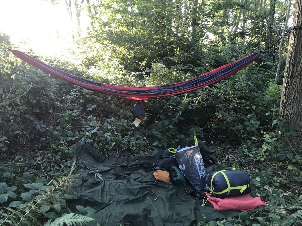 One year ago this weekend we were doing a local greenfield camp... lots of hammocks and shelters... 🌲🌲😁 #Scouting #SkillsForLife