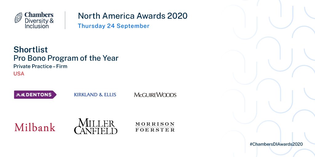 ChambersGuides's tweet image. Let us now turn our attention to the Pro Bono Program of the Year – Private Practice Firm award. An amazing 12 months for all shortlisted firms below. #probonoprogram #probonoaward #chambersdiawards