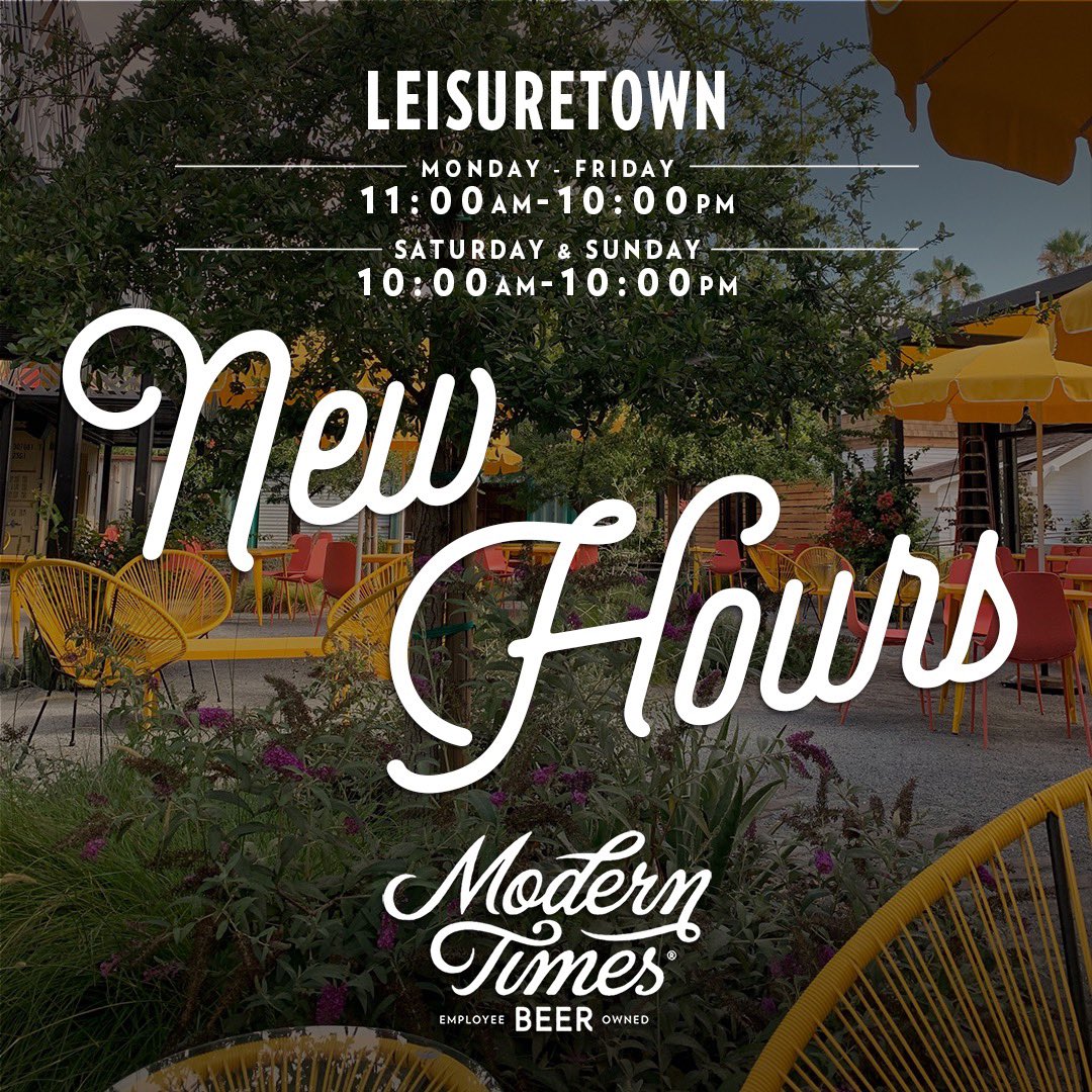 Modern Times Anaheim tweet media