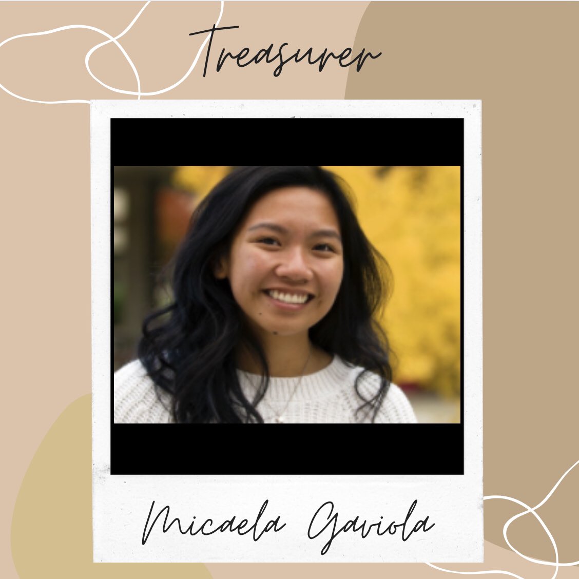 Hello! I am Micaela Gaviola, and I am majoring in Community Health and Epidemiology. I joined ESG because researching, serving, and advocating for public health promotion is more fun when you do it with friends!