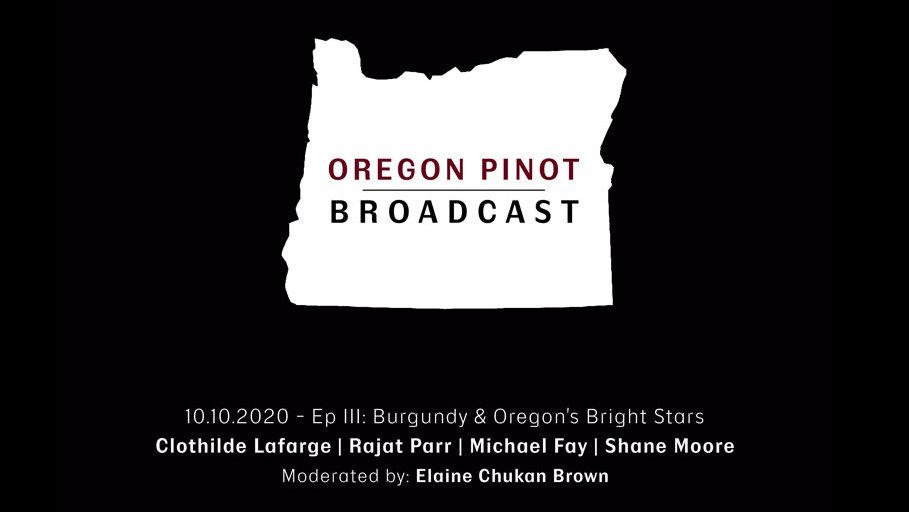 The International Pinot Noir Celebration (@ipnc) on Twitter photo We're honored to host 4 incredible winemakers for Episode 3 of the #OregonPinotBroadcast on Sat, Oct 10 @ 11am PDT. $20 donation grants you access: bit.ly/OregonPinotBro…. Elaine Chukan Brown (<a href="/hawk_wakawaka/">ECB Mastodon: @hawk_wakawaka@climatejustice.social</a>) of <a href="/JancisRobinson/">Jancis Robinson</a>.com will moderate these bright stars of Pinot noir! We're honored to host 4 incredible winemakers for Episode 3 of the #OregonPinotBroadcast on Sat, Oct 10 @ 11am PDT. $20 donation grants you access: bit.ly/OregonPinotBro…. Elaine Chukan Brown (<a href="/hawk_wakawaka/">ECB Mastodon: @hawk_wakawaka@climatejustice.social</a>) of <a href="/JancisRobinson/">Jancis Robinson</a>.com will moderate these bright stars of Pinot noir!