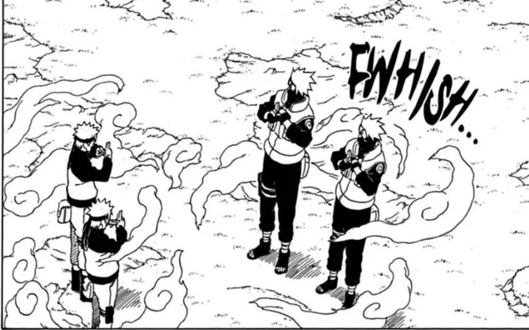 - Small Naruto using Shadow ClonesThe Shadow Clone is not a secret technique, in fact, it's a common technique among ninjas. Minato, Kakashi, Deidara, Sasuke or Kiba are shown using it in manga.