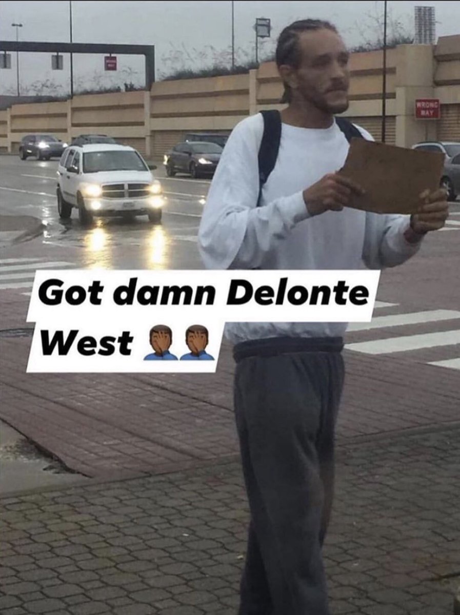 Talksandthought's tweet photo. New Unsettling Images Emerge Of Ex-#NBA Baller #DelonteWest Panhandling On Roadside. We don’t know exactly what demons #Delonte is battling whether they be mental health, drugs, alcohol, homelessness or anything else. What we do know is that #Delonte needs help. Desperately. https://t.co/vK79fkiwrB