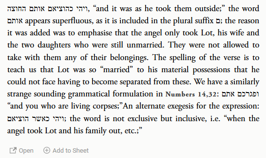 Chizkuni elaborates in the same way, commenting on Lot's materialism. He *also* makes clear that "do not look behind you is not literal, it's metaphrical. It's not about what one sees with one's eyes, but what one sees with one's mind's eye.