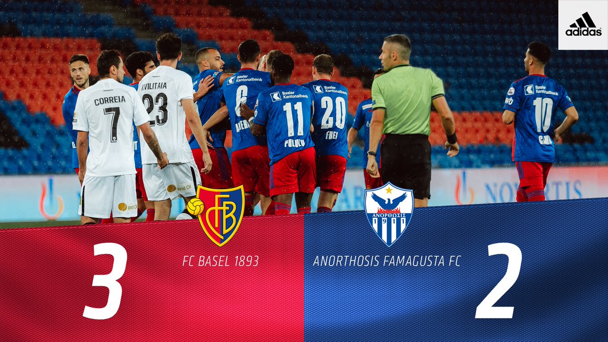 Fc Basel 1893 On Twitter Ft Fcb 3 2 Anorthosisfc That S It We Advance To The Play Offs Of The Europaleague Qualification Where We Will Face Cska Sofia Https T Co Zgszvp8a5g