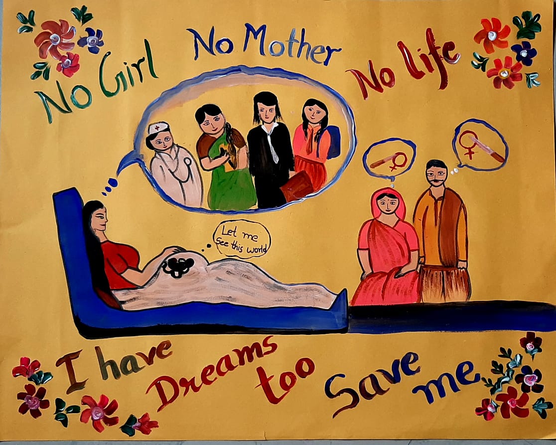 Meena manch girls of C.S UMARE DAHLO.(E.M) Tazwapur participated in online poster competition on the occassion of Meena's birthday
<a href="/DMBahraich/">DM BAHRAICH</a> 
<a href="/BahraichBsa/">BSA Bahraich</a> 
<a href="/i_tweetu/">Adv. Lalita Pradeep</a> 
<a href="/PF3GDZ1uLw2gckm/">आकाश दुबे</a> 
<a href="/beoashoksingh/">ashoksingh</a>