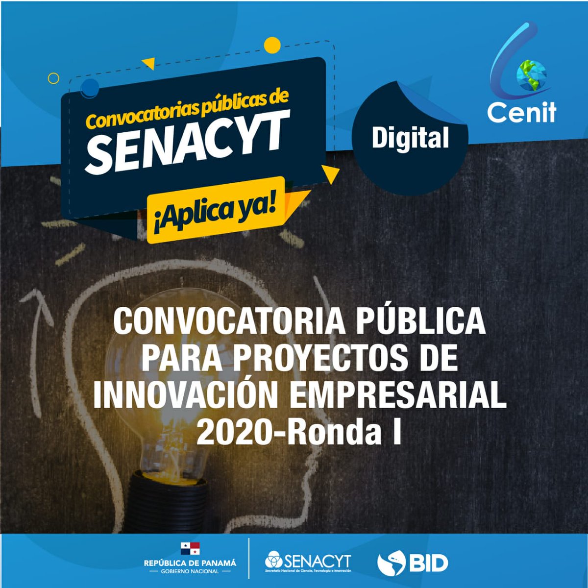 senacyt's tweet photo. ATENCIÓN🇵🇦| Tenemos 4 convocatorias abiertas para Fondos de emprendimiento e innovación.
Participa en los ☕️#CafeInnova sobre cómo aplicar:
29 de septiembre/10:00 a.m./ https://t.co/cqMAVWBwIw
30 de septiembre/10:00 a.m./
https://t.co/iVKBeOzlKn https://t.co/MwHTnSroDc