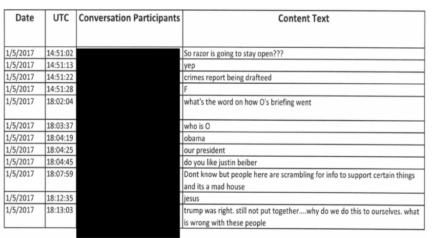  NEW Flynn docs11/8/16: "So glad they're closing Razor"12/5/16: Disagreement with getting Flynn financials. "We didn't find anything..."12/5/16: "This [investigation] is a nightmare"1/5/17: After Obama WH meeting - Razor is going to stay open.Thread.