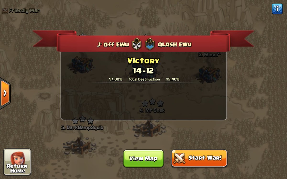 We came away with a huge victory in a very intense war against one of the favorites in this competition. 
Now it’s time to prepare for the next round <a href="/UnicornsOfLove/">Unicorns of Love</a> 🤯