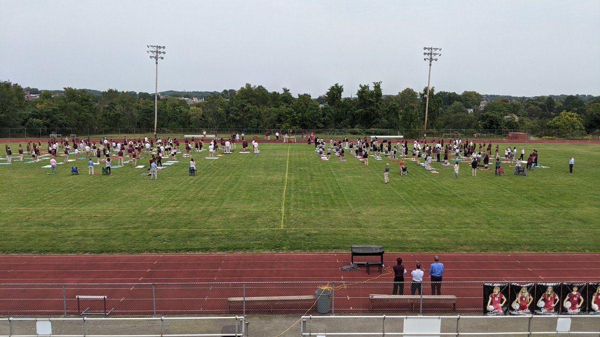 Today GCC celebrated our first mass of the school year. A little different but we came together to remember what is important. "Let's not forget what God has revealed to us over the past 6 months." - Father Bandura
